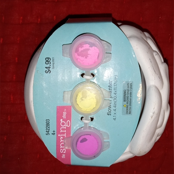 New Paint your own flower pot - Picture 2 of 3